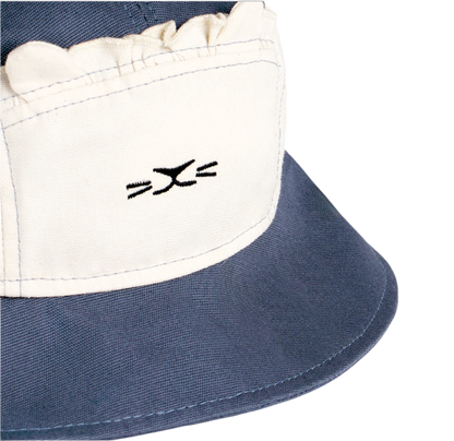 Lion Navy Bucket Hat